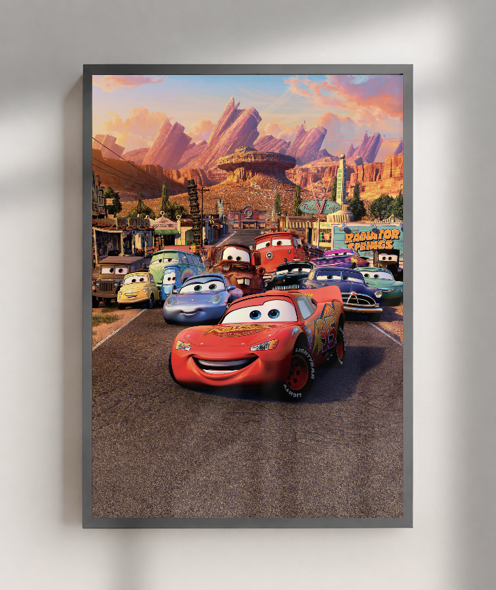 Quadro Carros Pixar