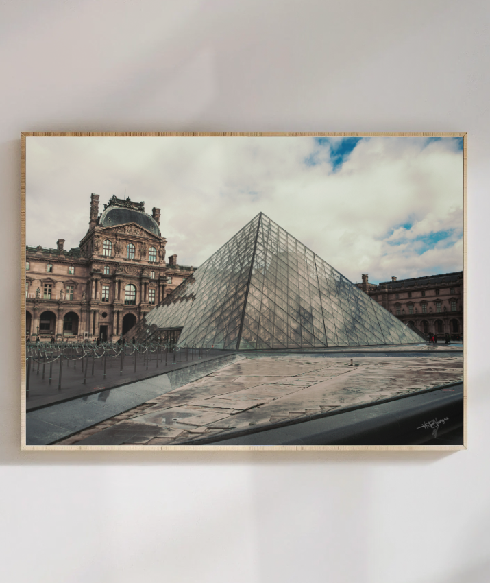 Louvre Under Sky