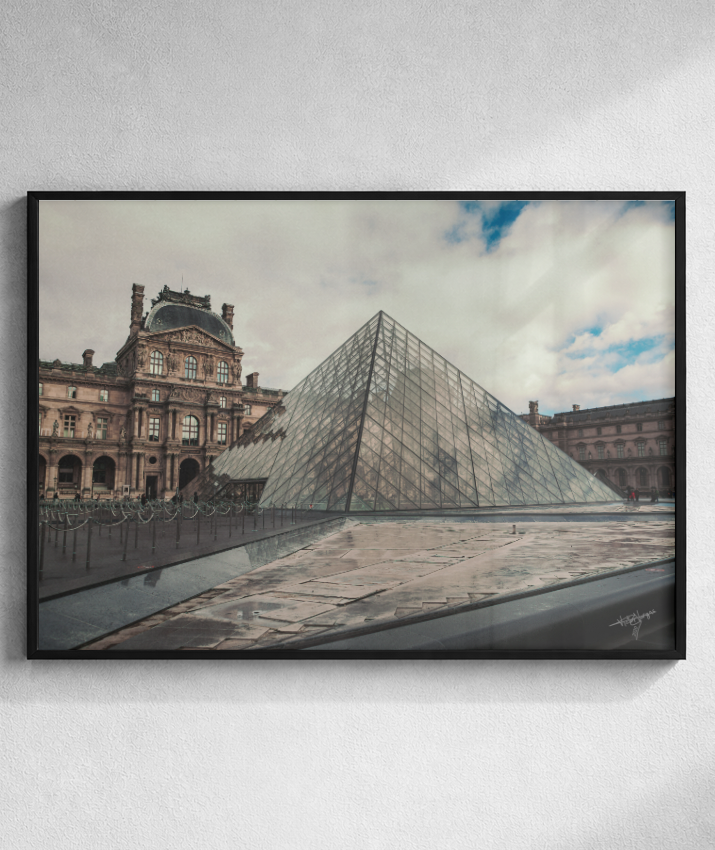 Louvre Under Sky
