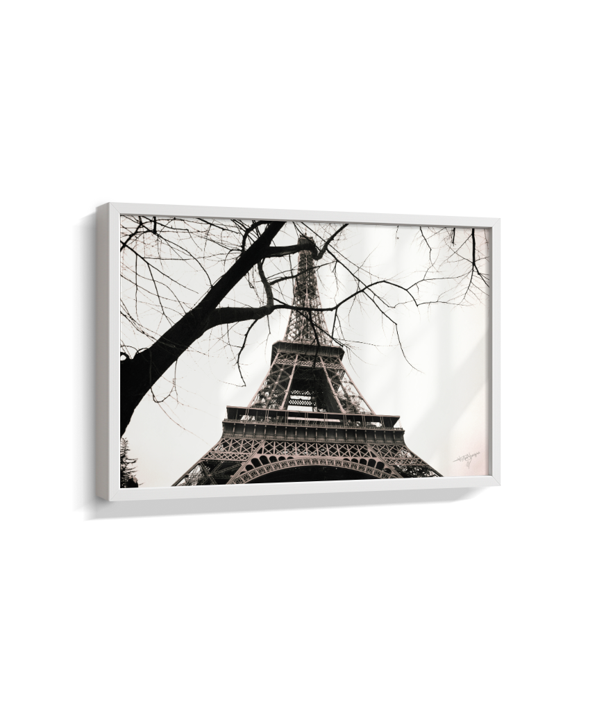 Eiffel Through Winter