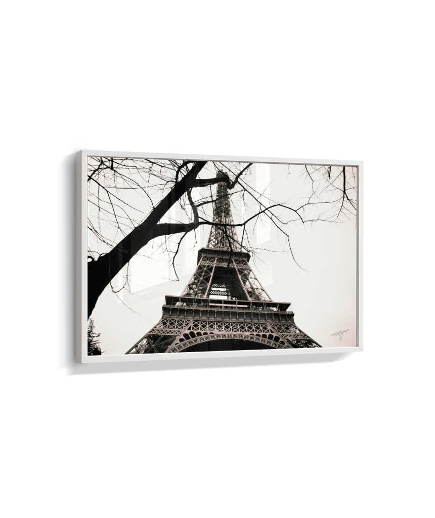 Eiffel Through Winter
