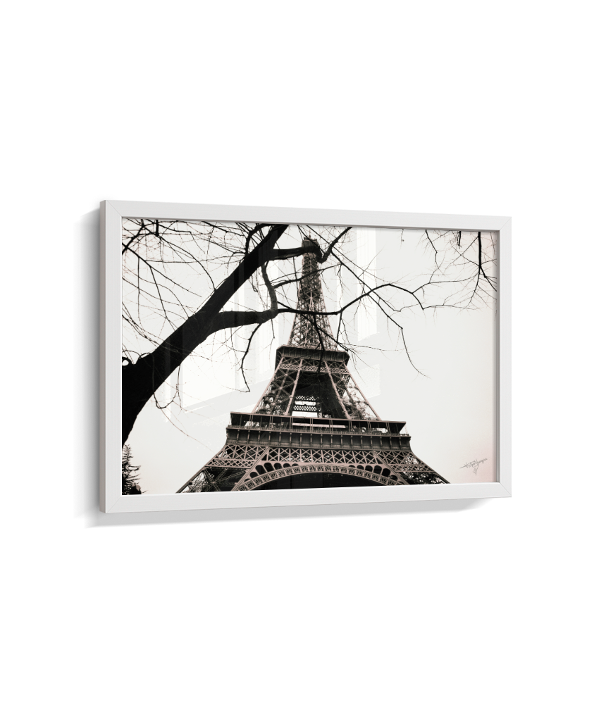 Eiffel Through Winter