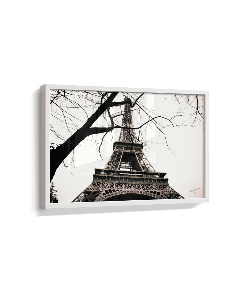 Eiffel Through Winter