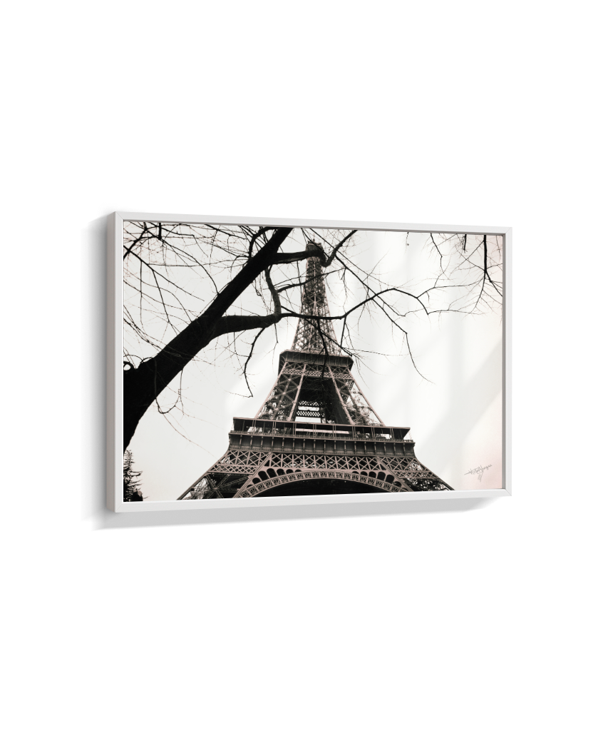 Eiffel Through Winter