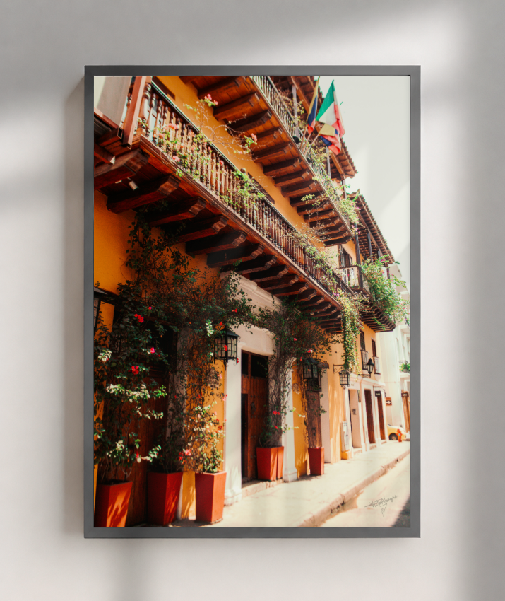 Balconies of Cartagena