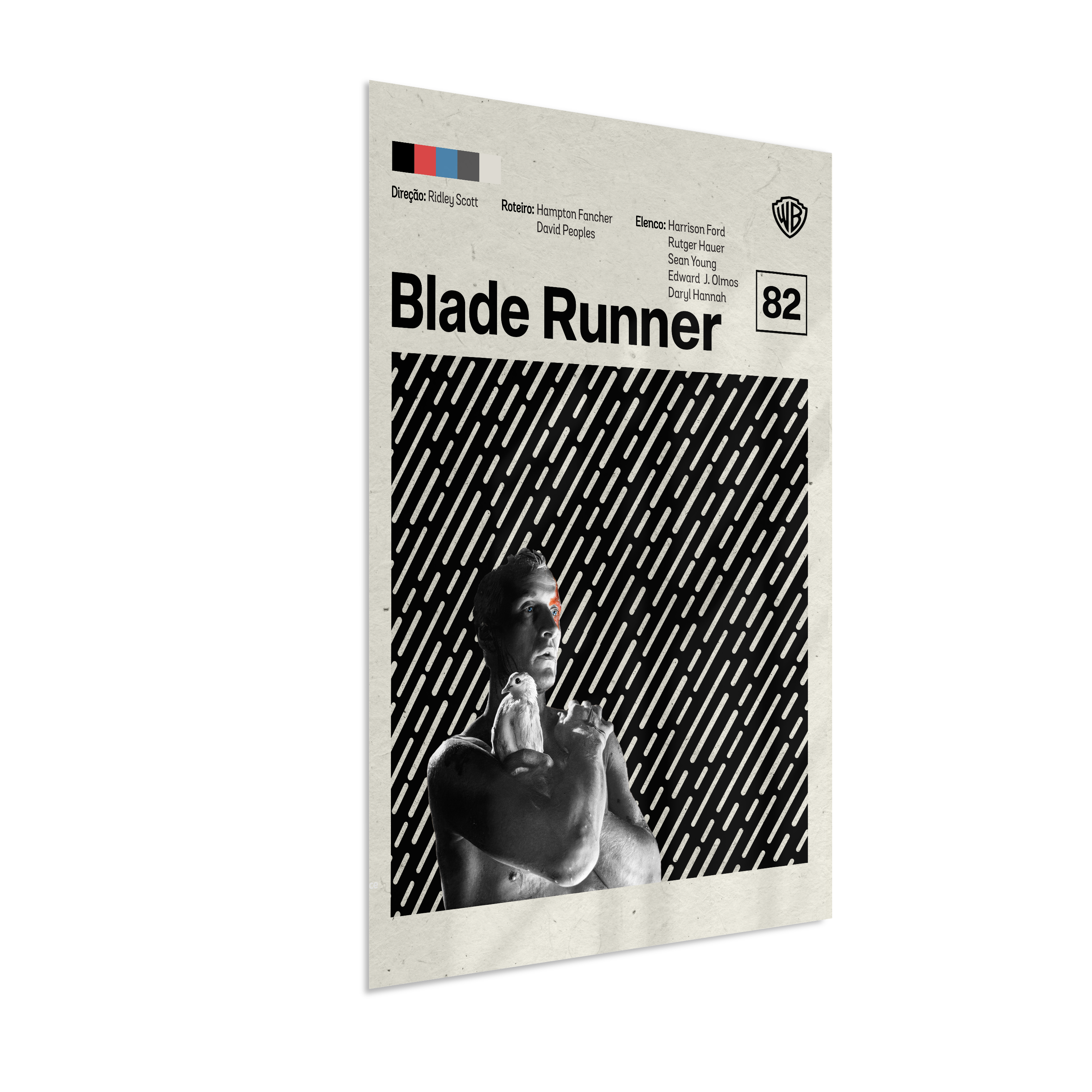 Quadro Blade Runner Minimalista
