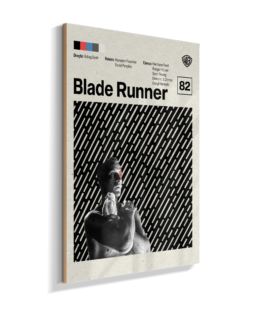 Quadro Blade Runner Minimalista