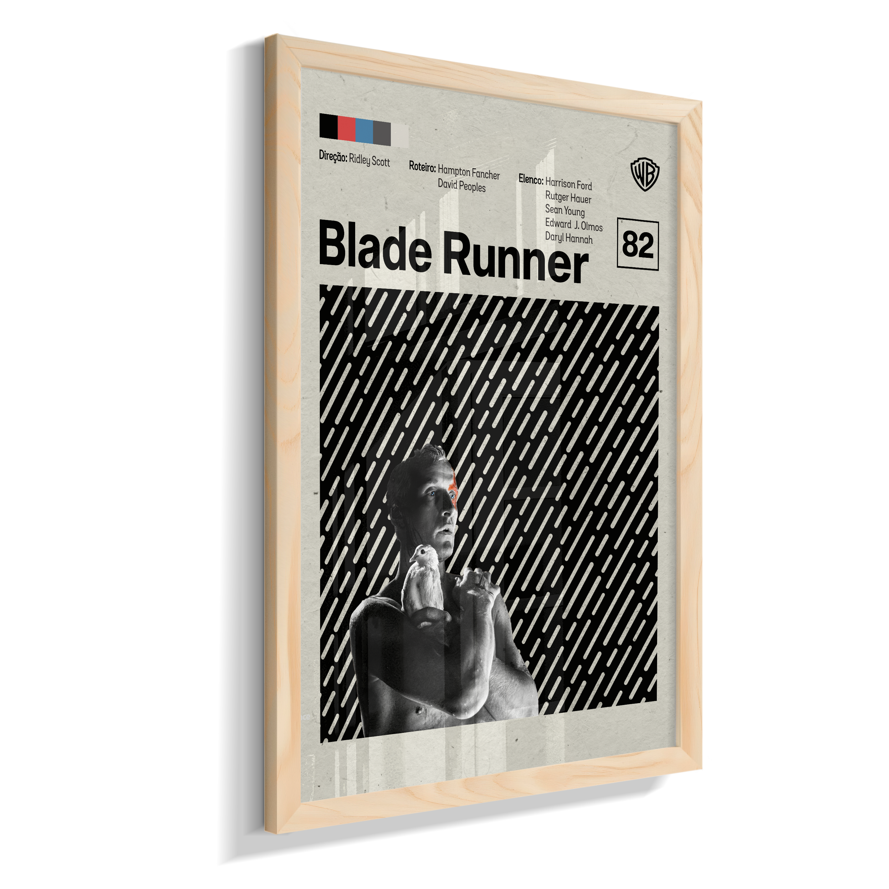Quadro Blade Runner Minimalista