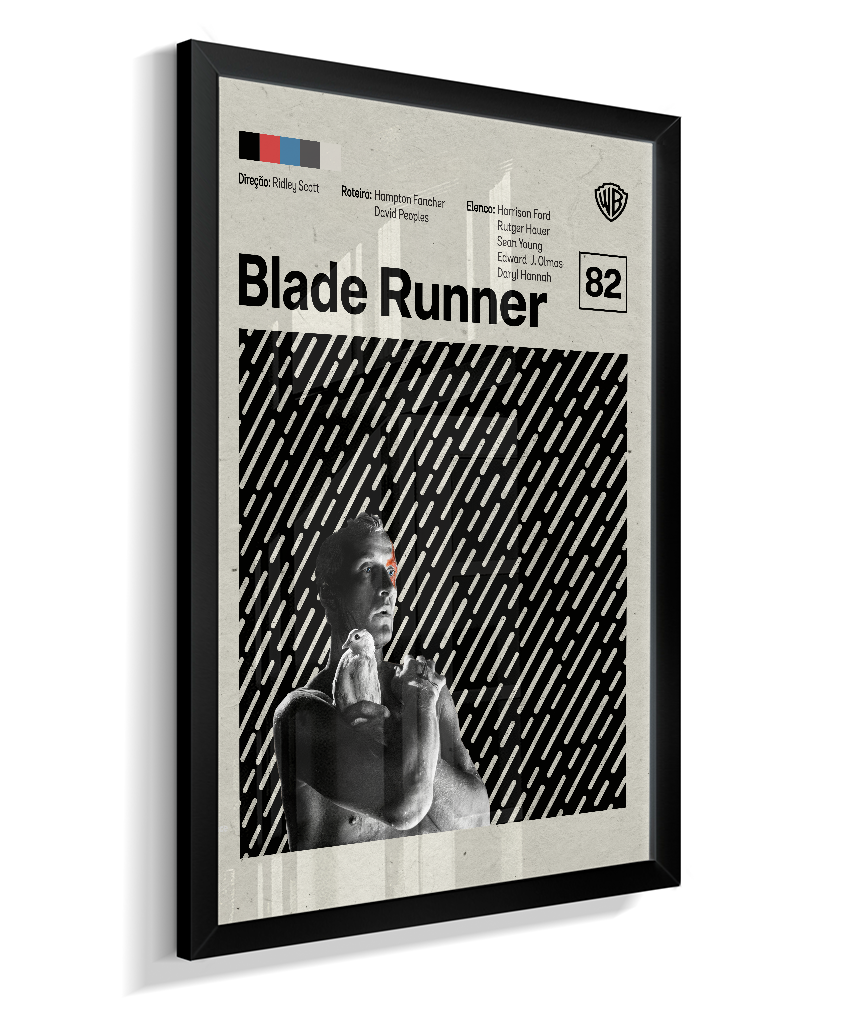 Quadro Blade Runner Minimalista
