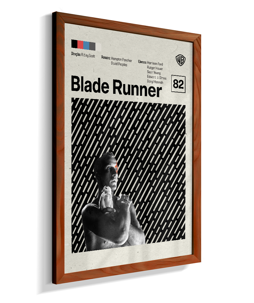 Quadro Blade Runner Minimalista