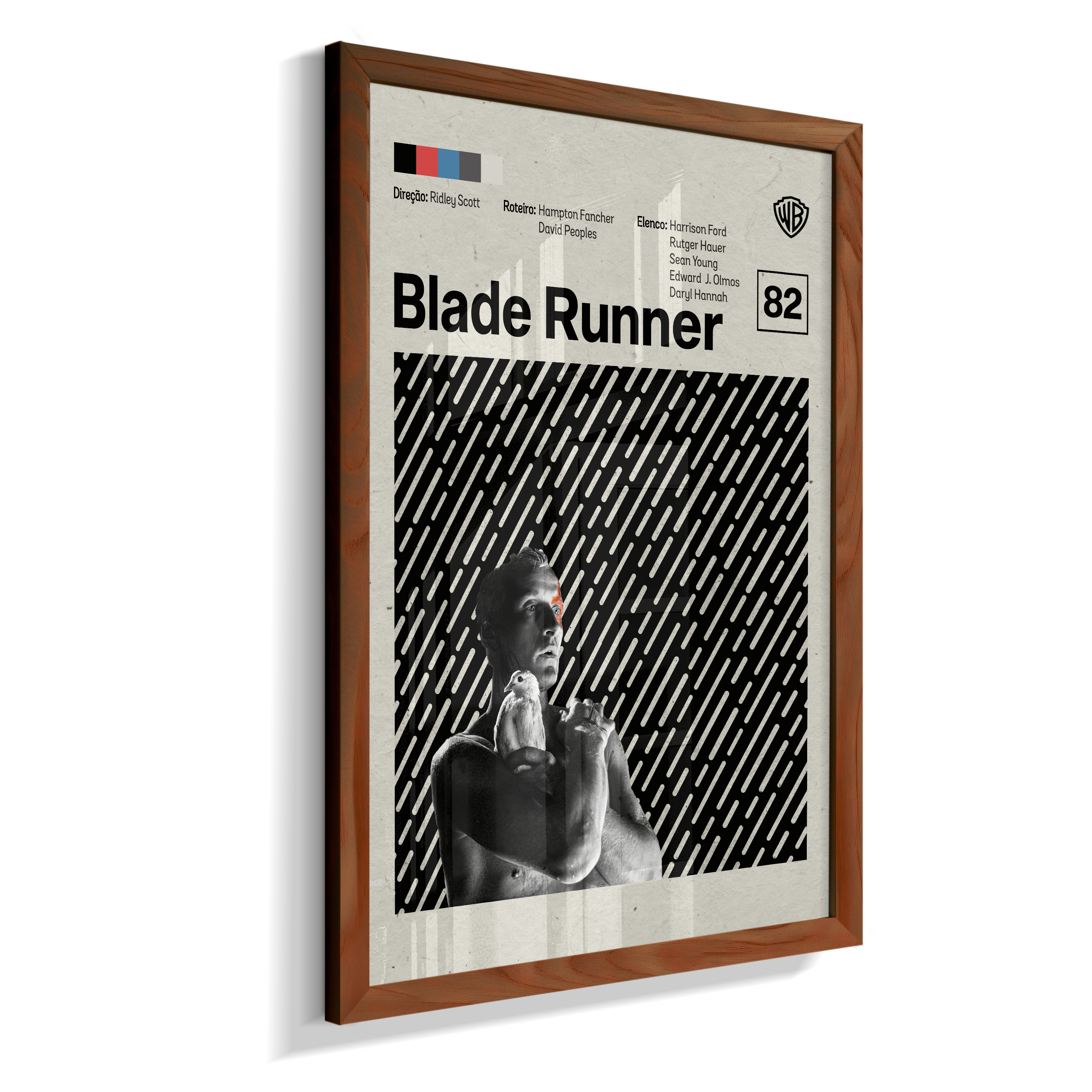 Quadro Blade Runner Minimalista