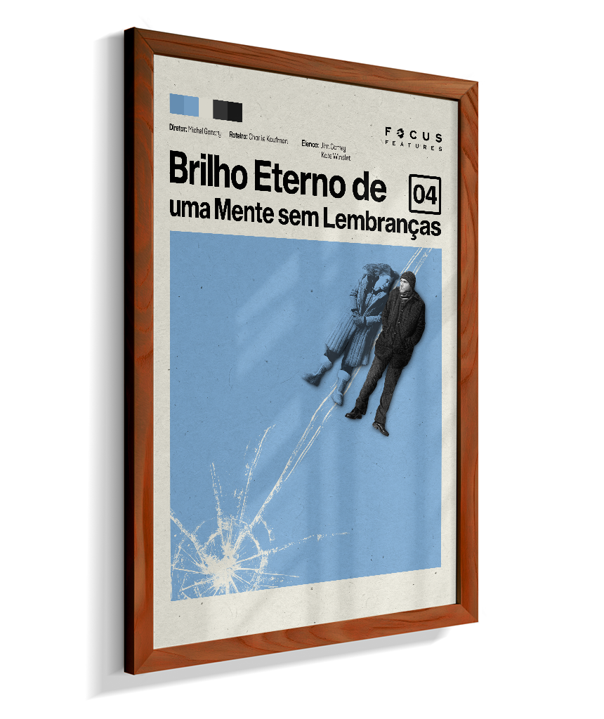 Quadro Brilho Eterno de uma Mente sem Lembranças Minimalista
