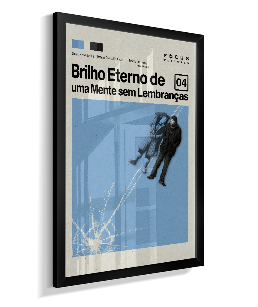 Quadro Brilho Eterno de uma Mente sem Lembranças Minimalista