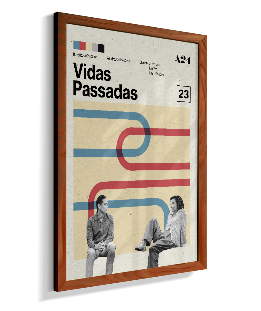 Quadro Vidas Passadas Minimalista