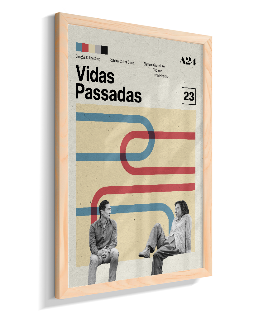 Quadro Vidas Passadas Minimalista