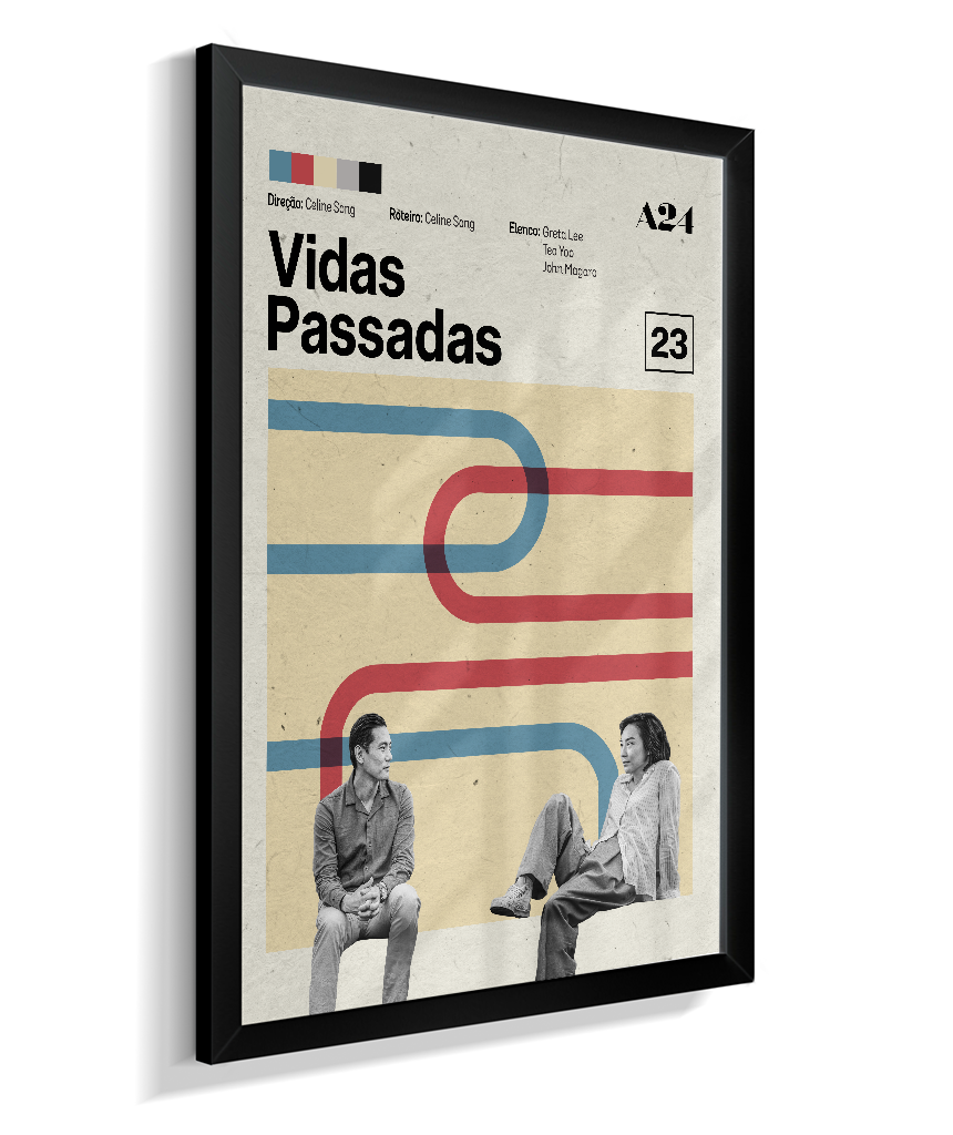 Quadro Vidas Passadas Minimalista