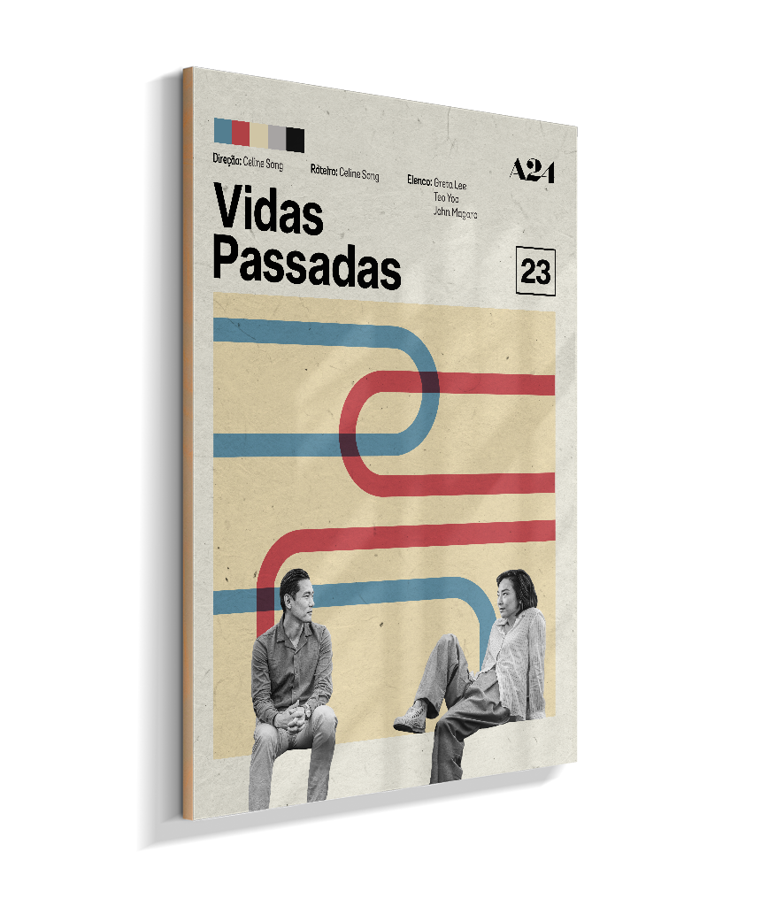 Quadro Vidas Passadas Minimalista