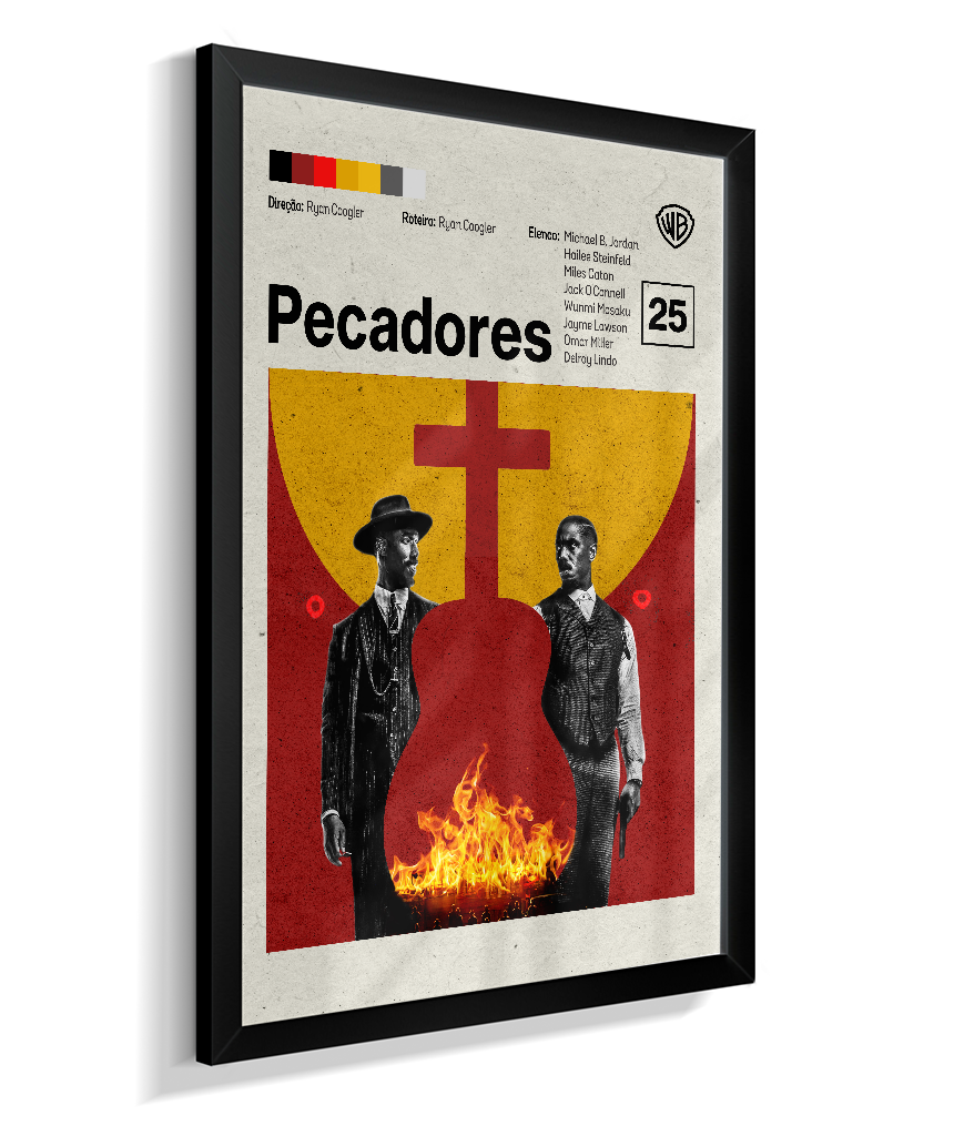 Quadro Pecadores Minimalista