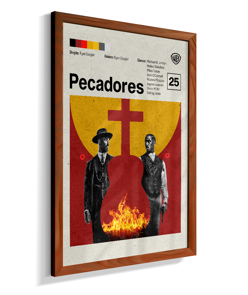 Quadro Pecadores Minimalista