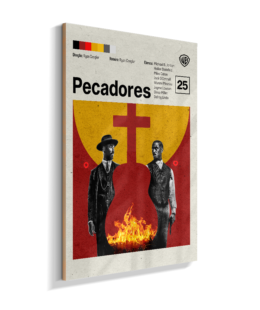 Quadro Pecadores Minimalista
