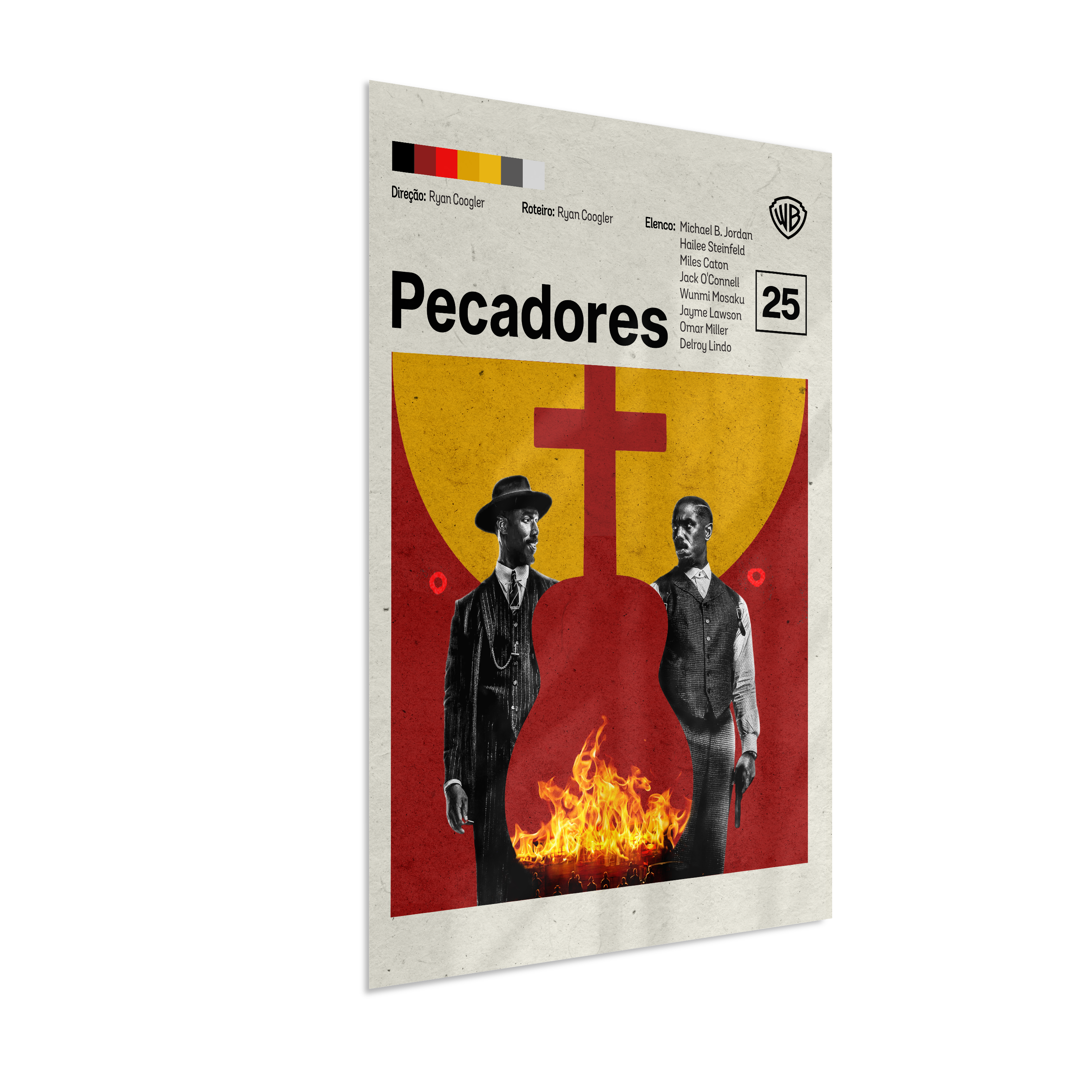 Quadro Pecadores Minimalista