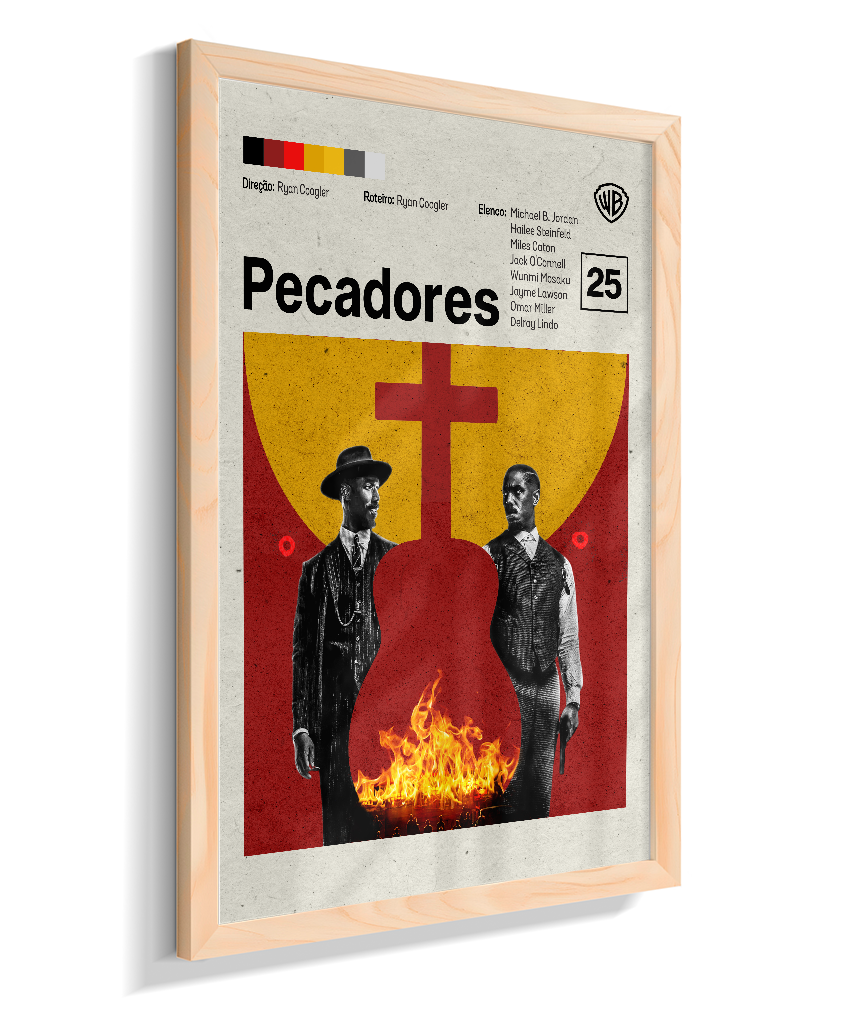 Quadro Pecadores Minimalista