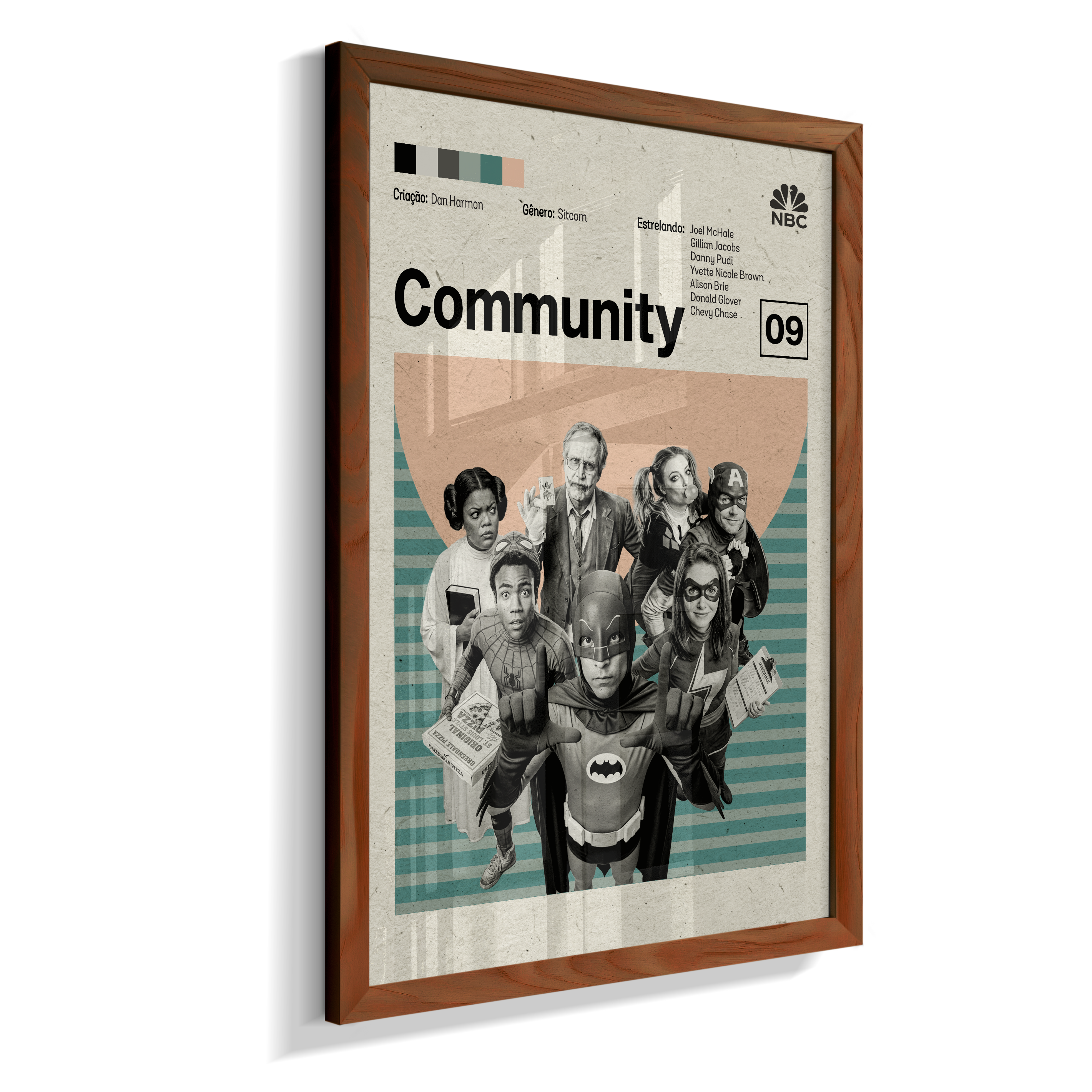 Quadro Community — Heróis