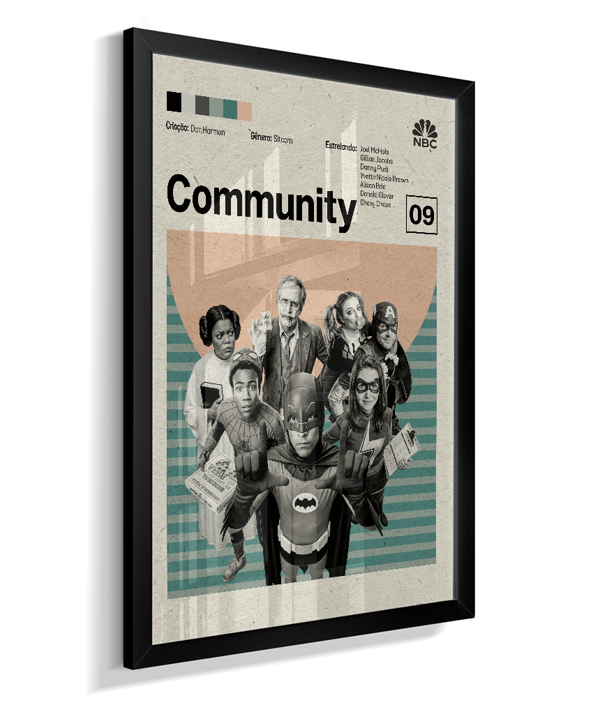 Quadro Community — Heróis