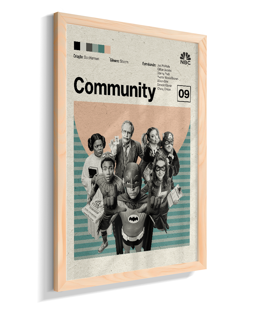 Quadro Community — Heróis