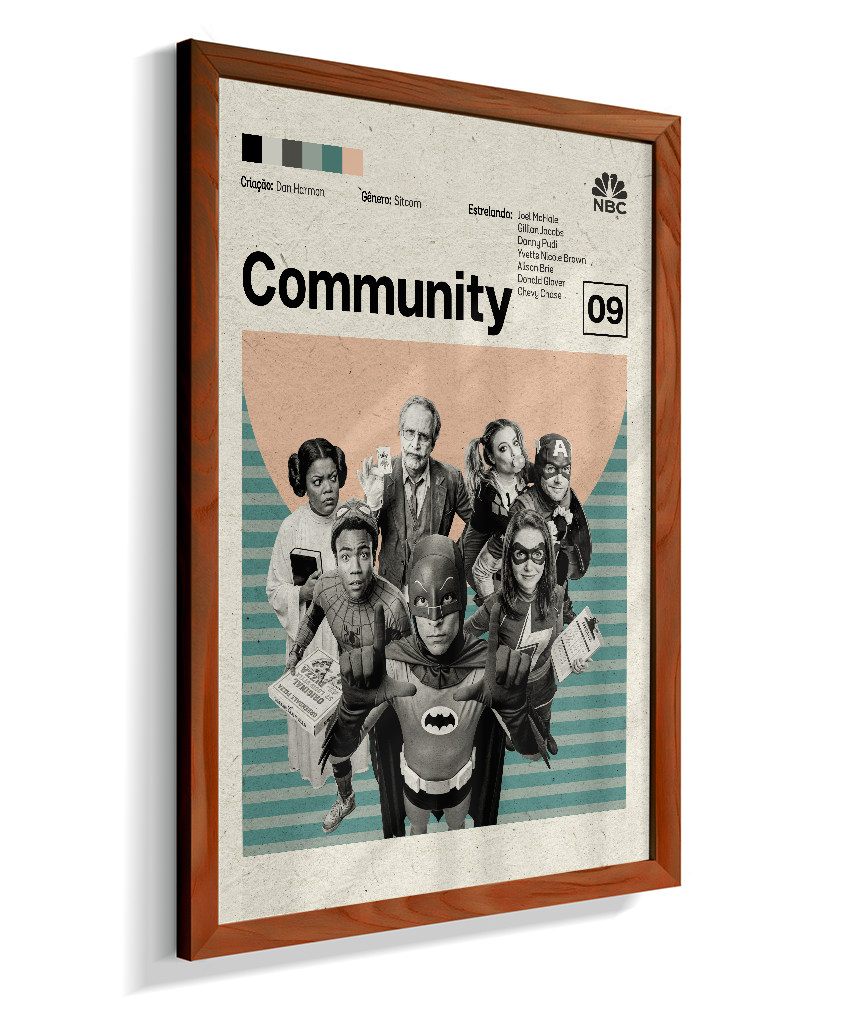 Quadro Community — Heróis