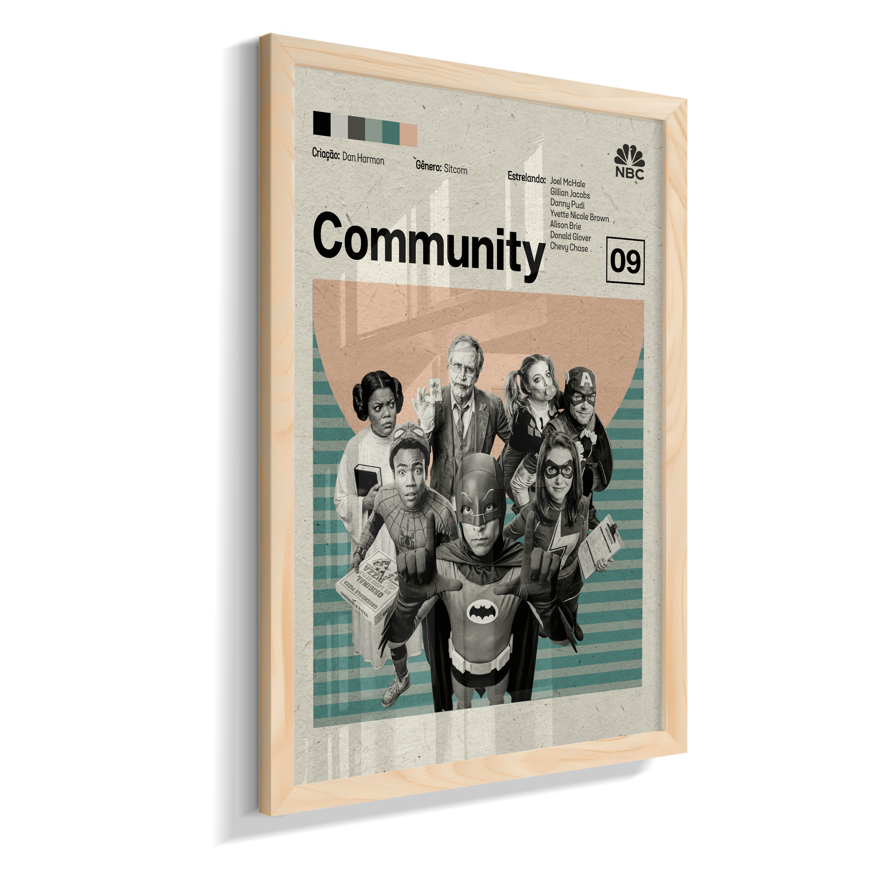 Quadro Community — Heróis