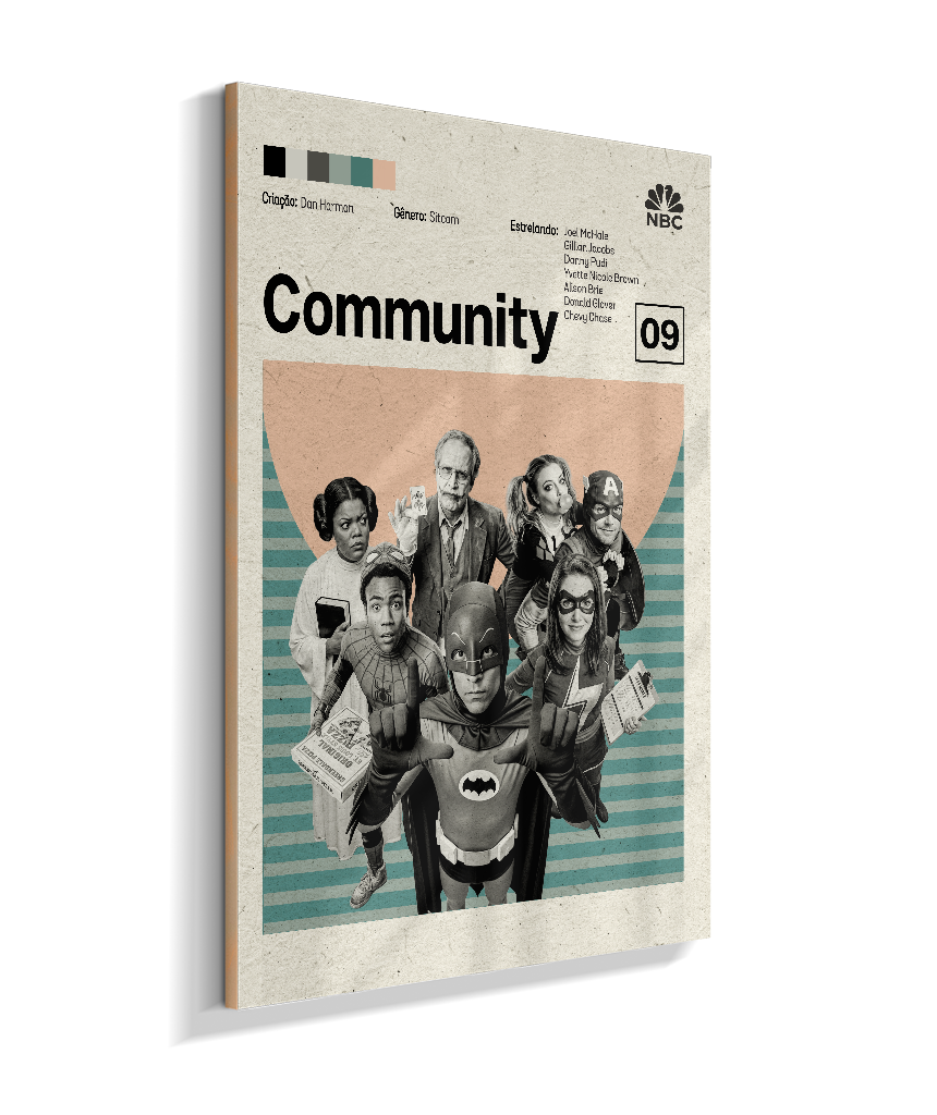 Quadro Community — Heróis