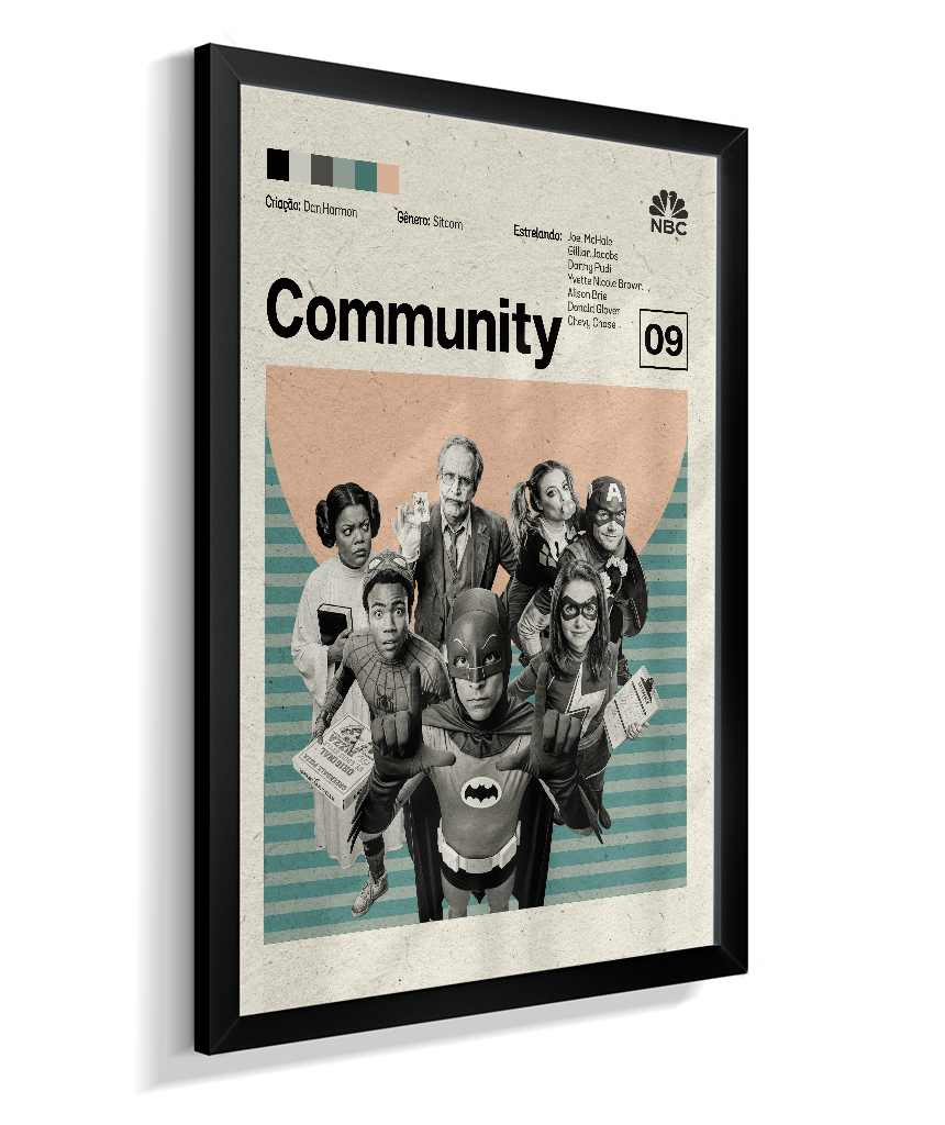 Quadro Community — Heróis