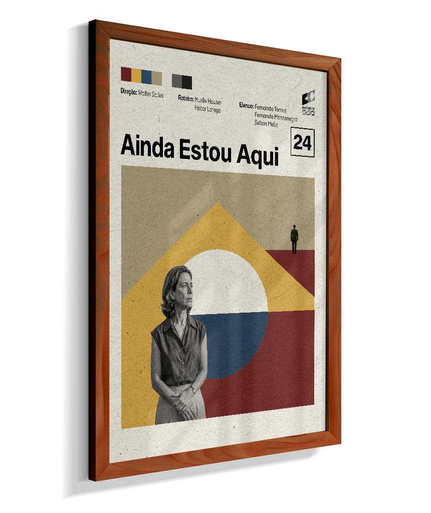 Quadro Ainda Estou Aqui Minimalista