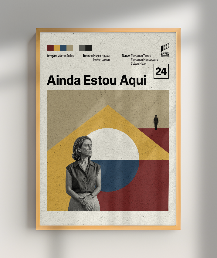 Quadro Ainda Estou Aqui Minimalista