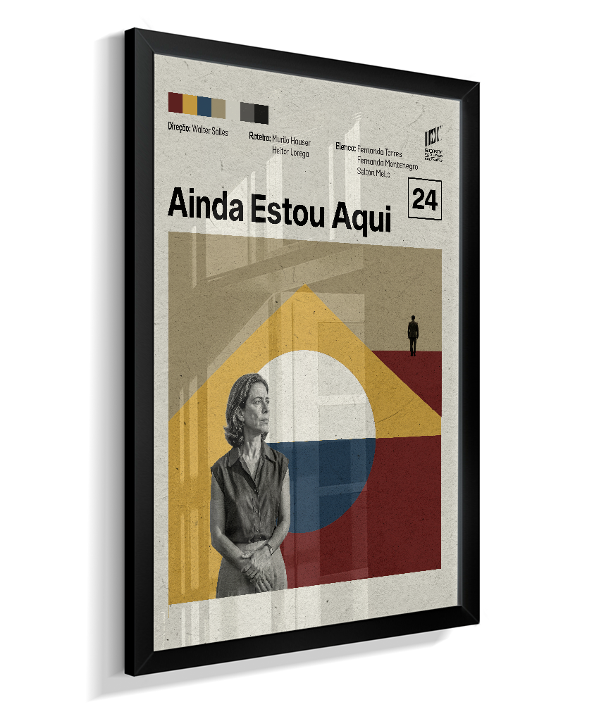 Quadro Ainda Estou Aqui Minimalista