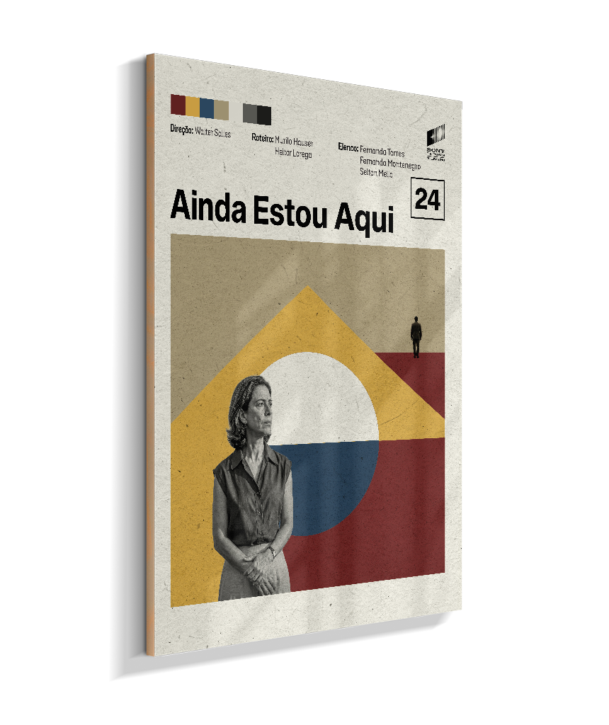 Quadro Ainda Estou Aqui Minimalista