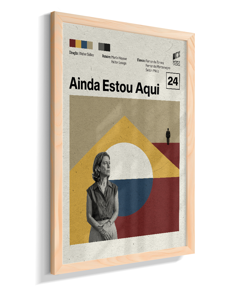 Quadro Ainda Estou Aqui Minimalista