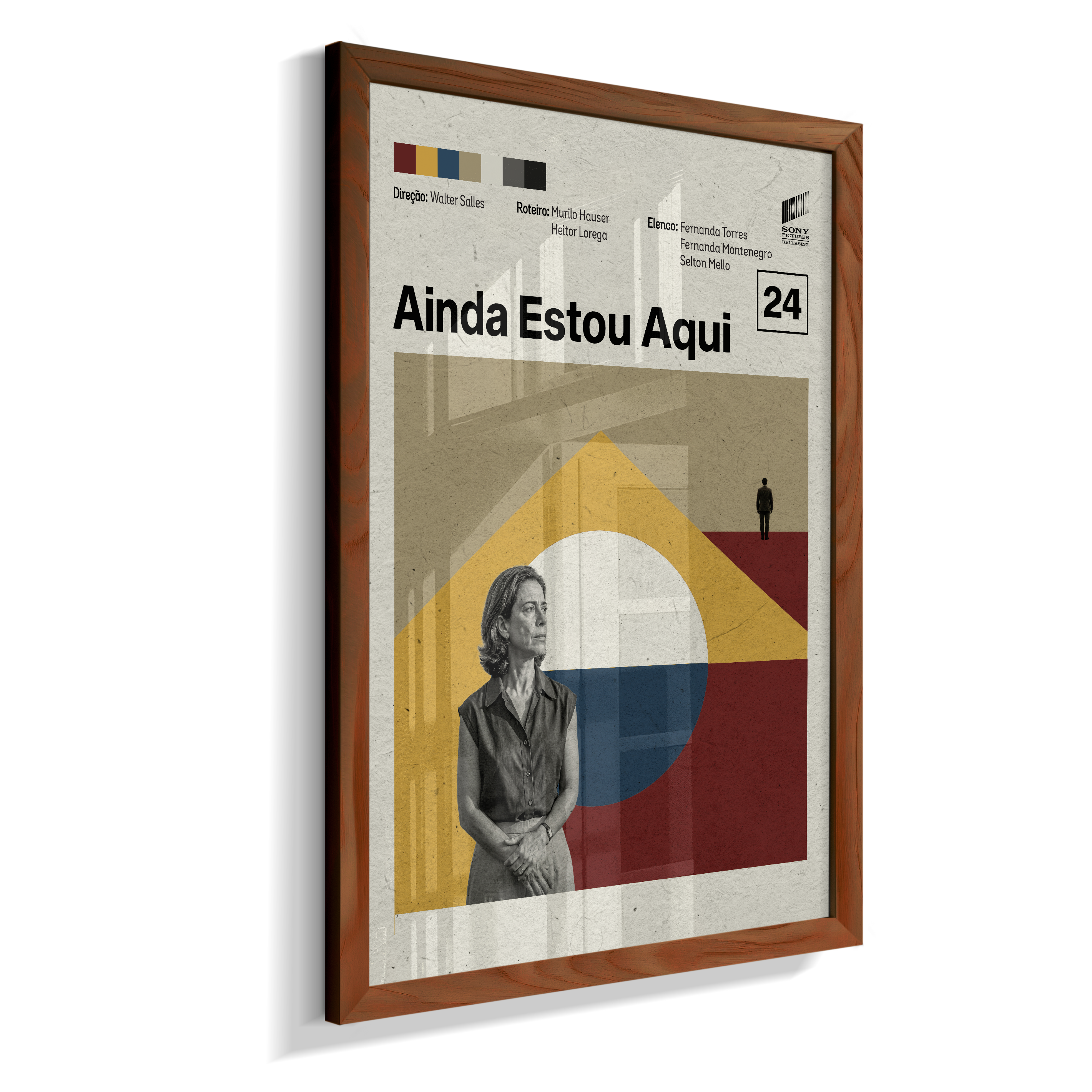 Quadro Ainda Estou Aqui Minimalista