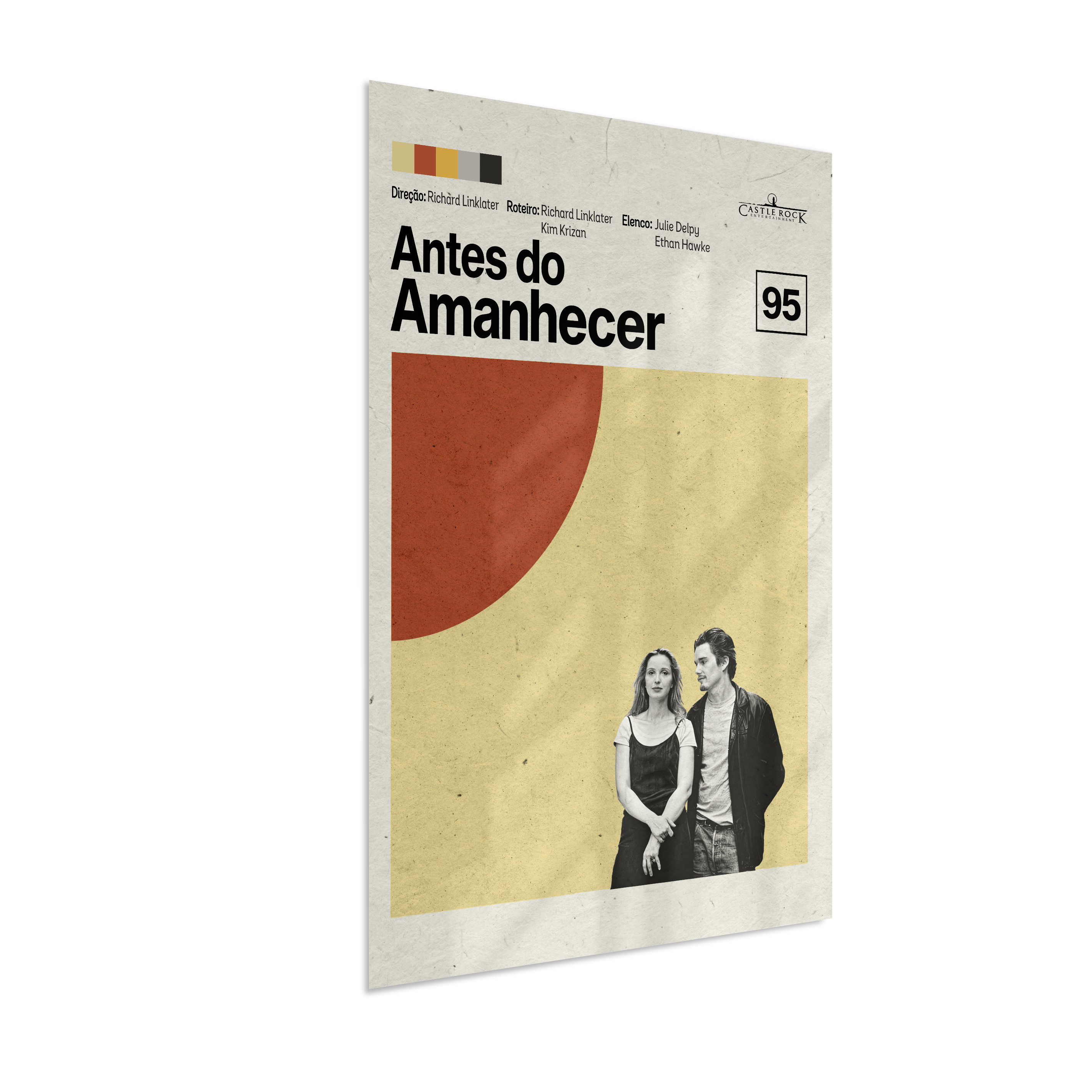 Quadro Antes do Amanhecer Minimalista