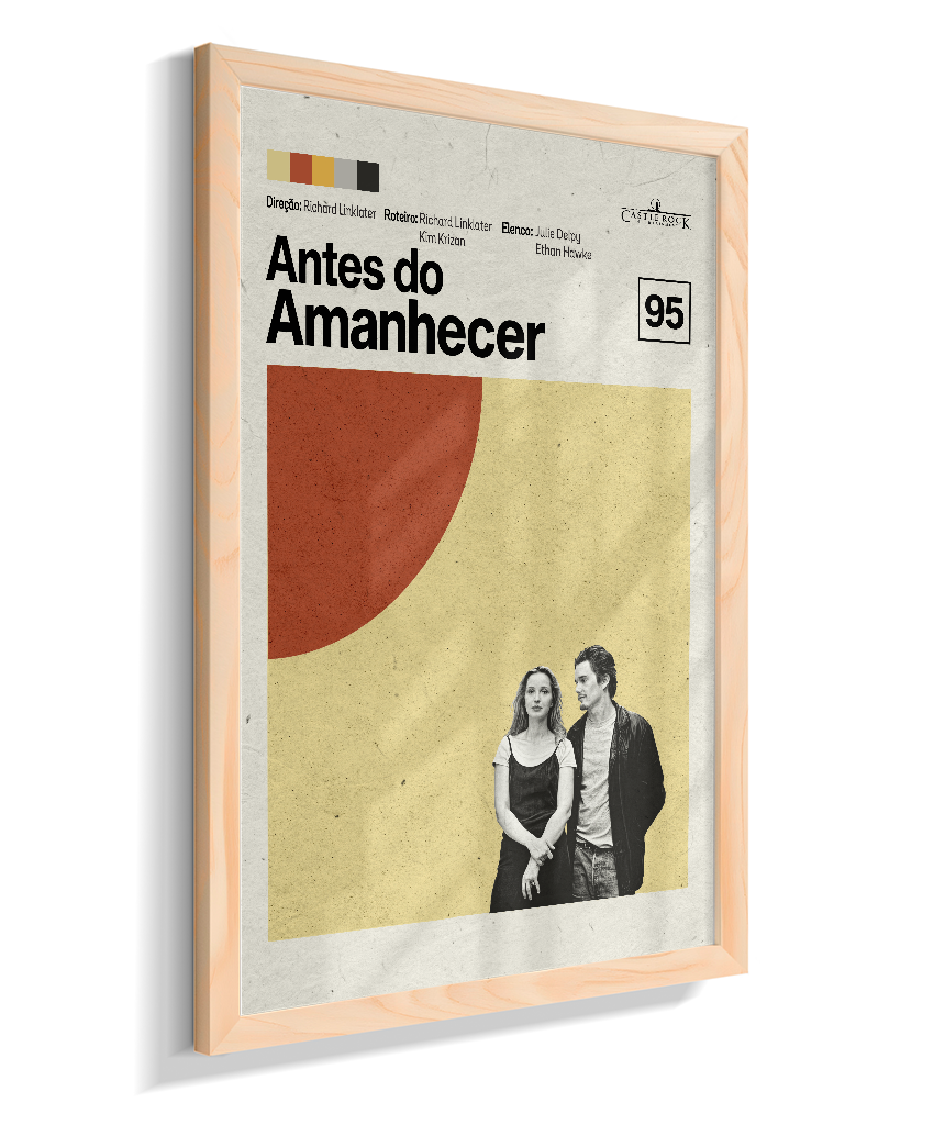 Quadro Antes do Amanhecer Minimalista