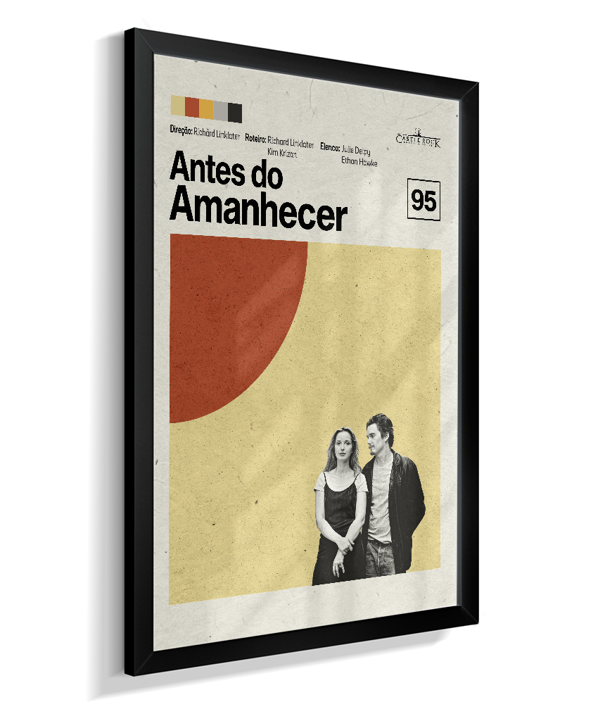 Quadro Antes do Amanhecer Minimalista