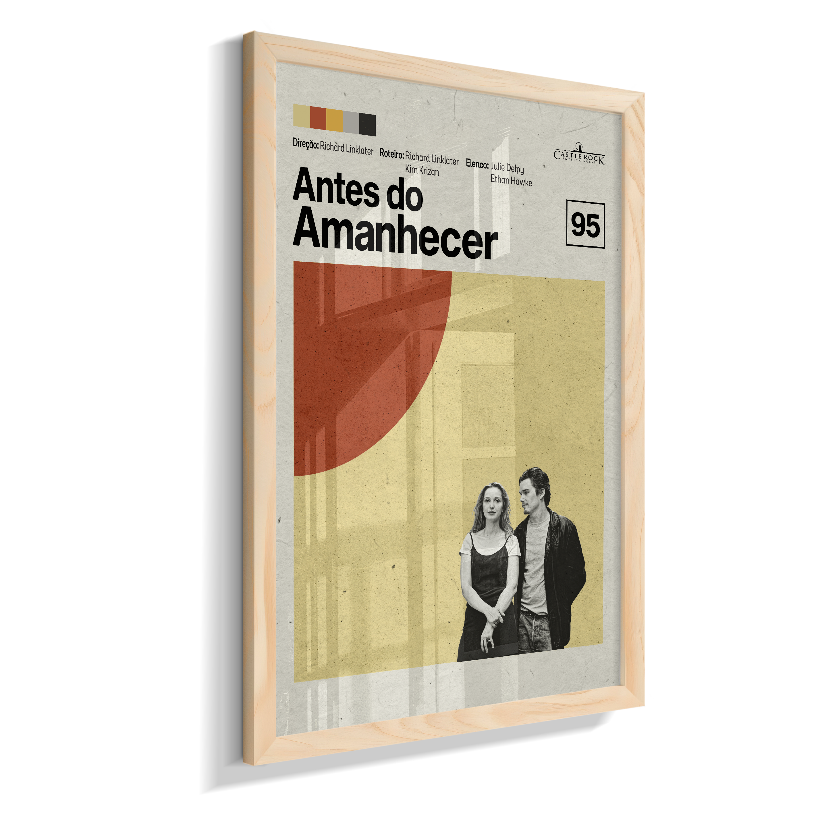 Quadro Antes do Amanhecer Minimalista