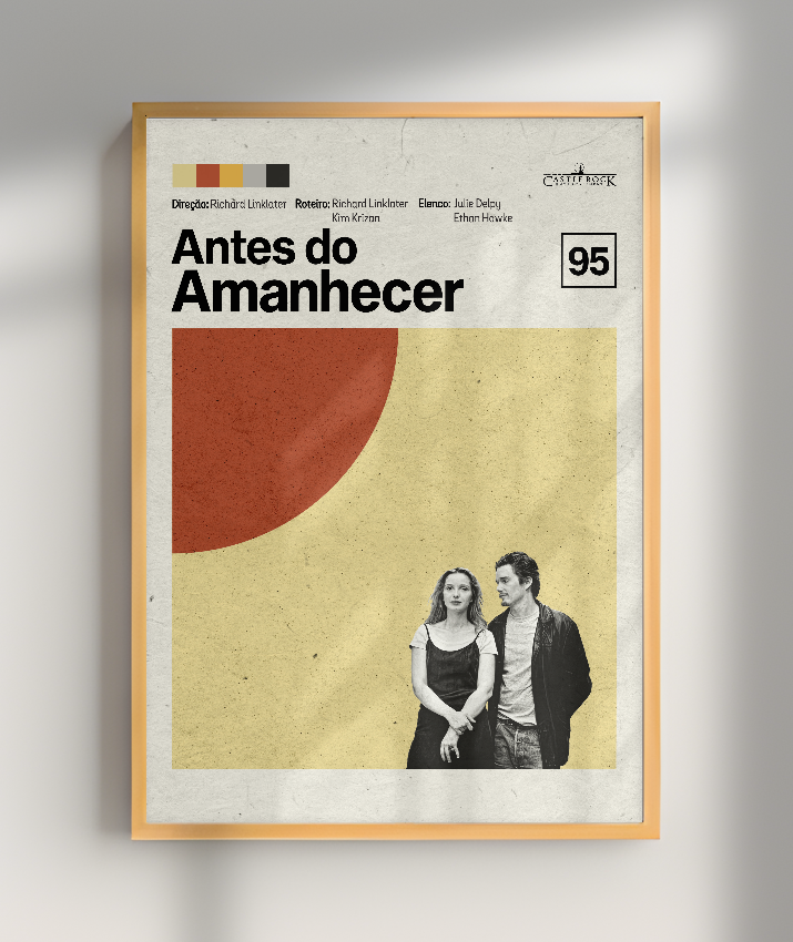 Quadro Antes do Amanhecer Minimalista
