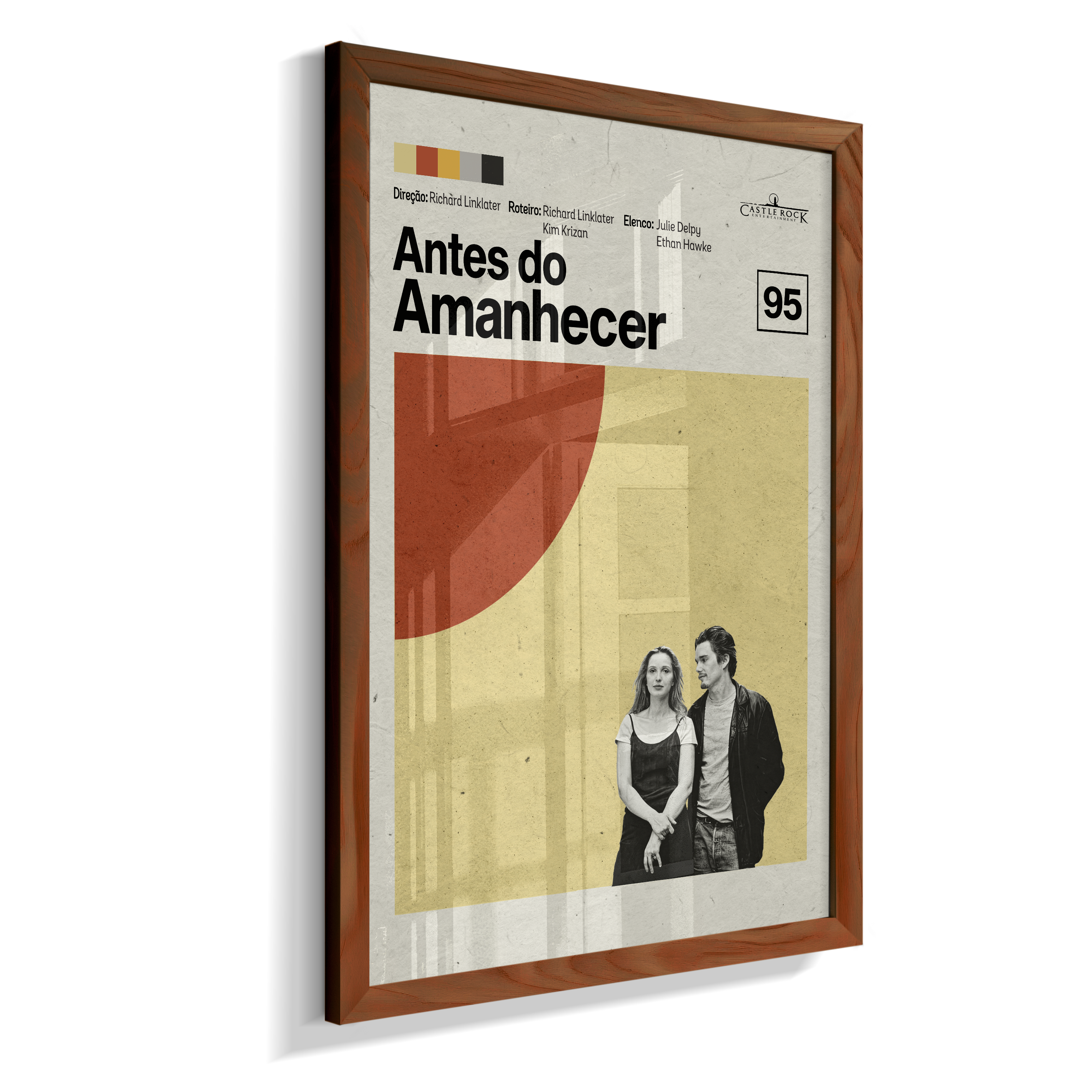Quadro Antes do Amanhecer Minimalista
