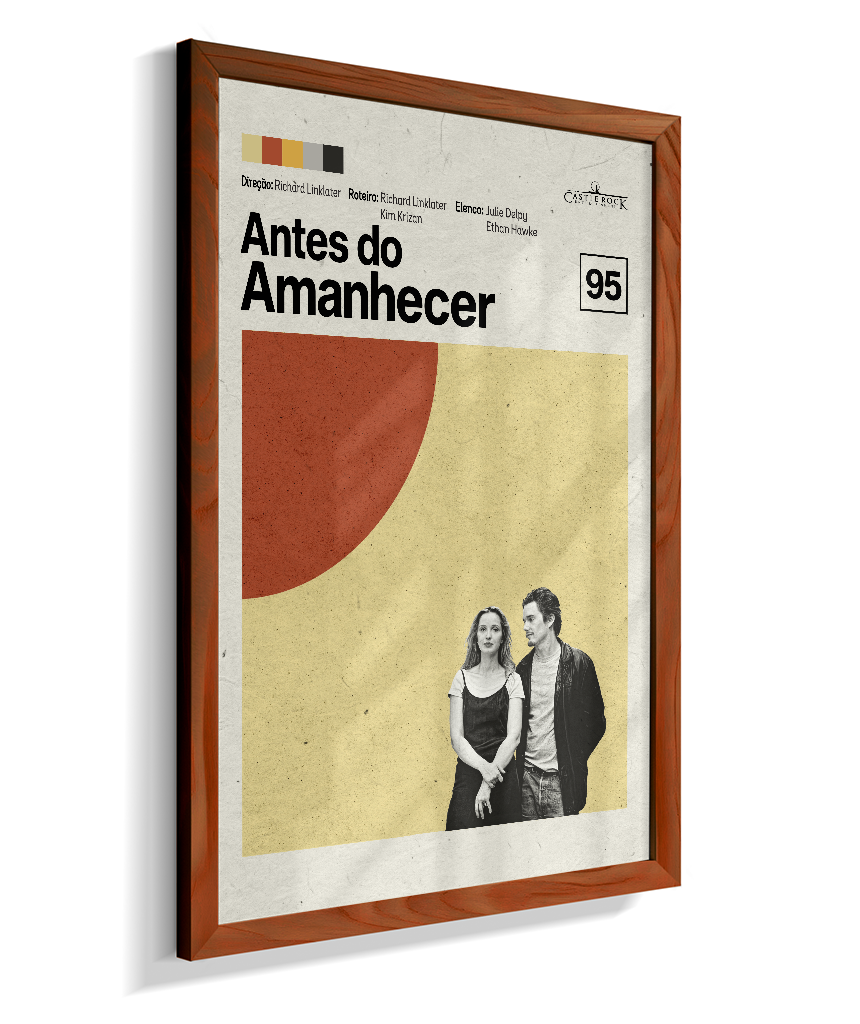 Quadro Antes do Amanhecer Minimalista