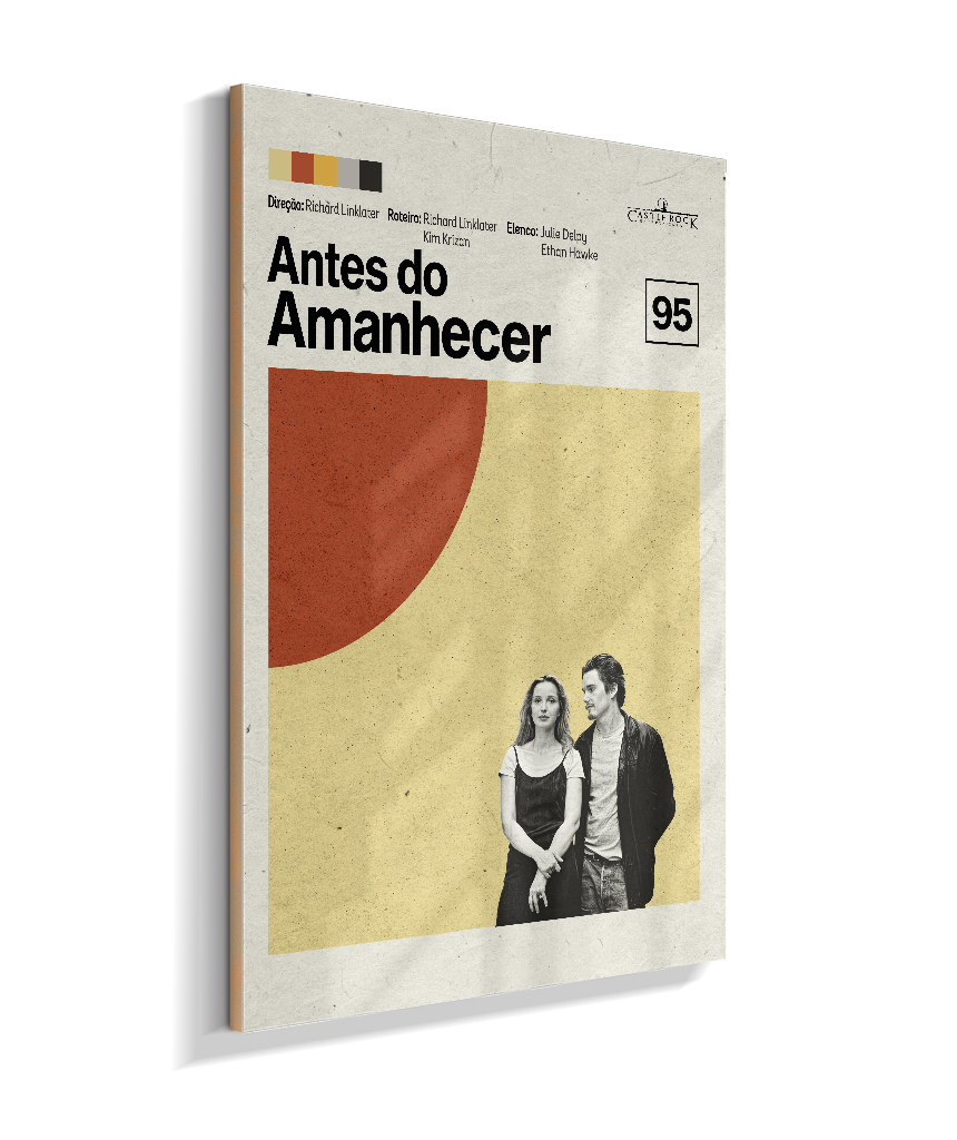 Quadro Antes do Amanhecer Minimalista