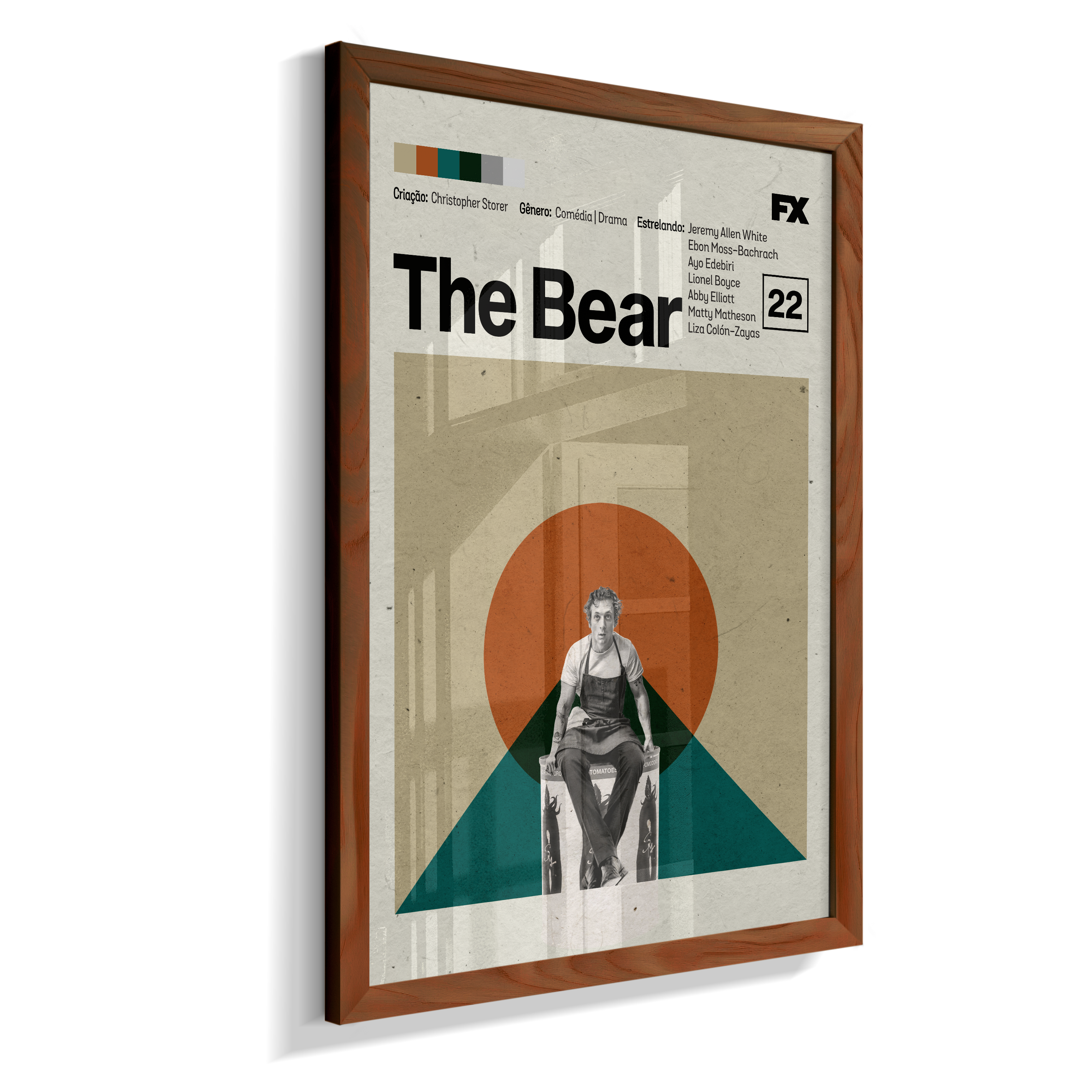 Quadro The Bear Minimalista