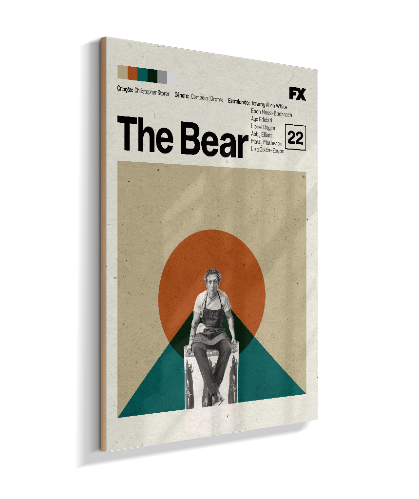Quadro The Bear Minimalista