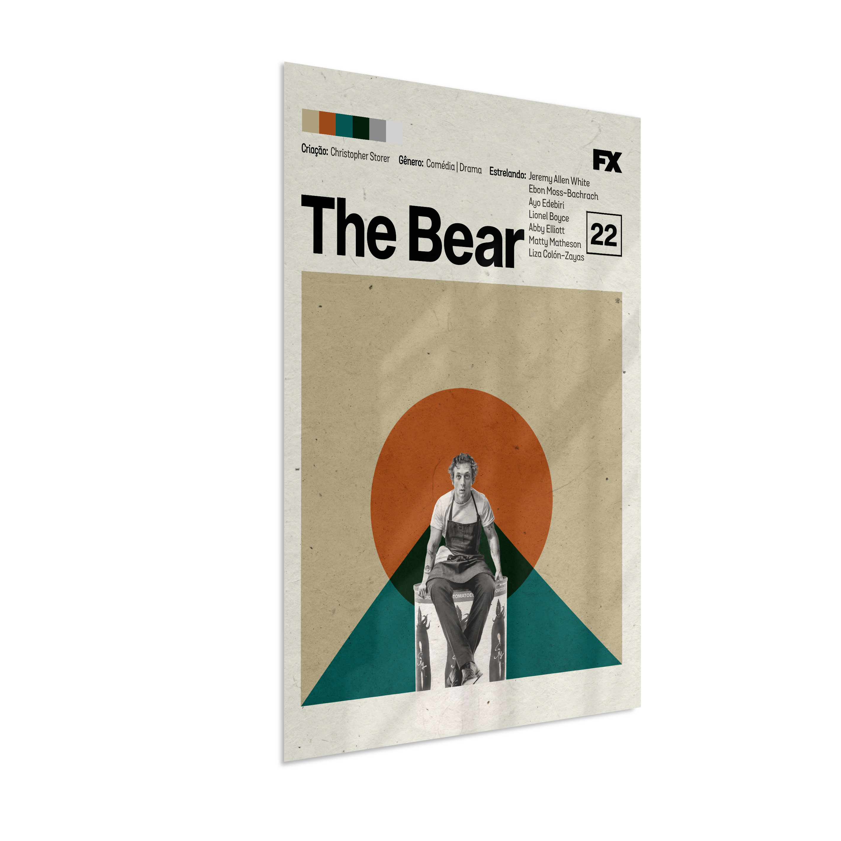 Quadro The Bear Minimalista